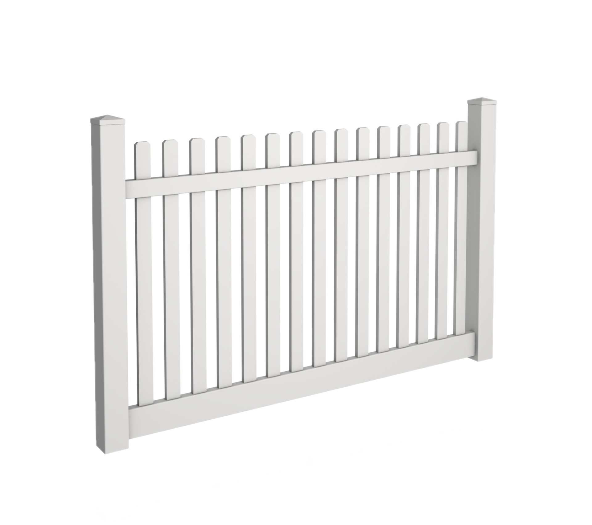 Straight Picket Fence