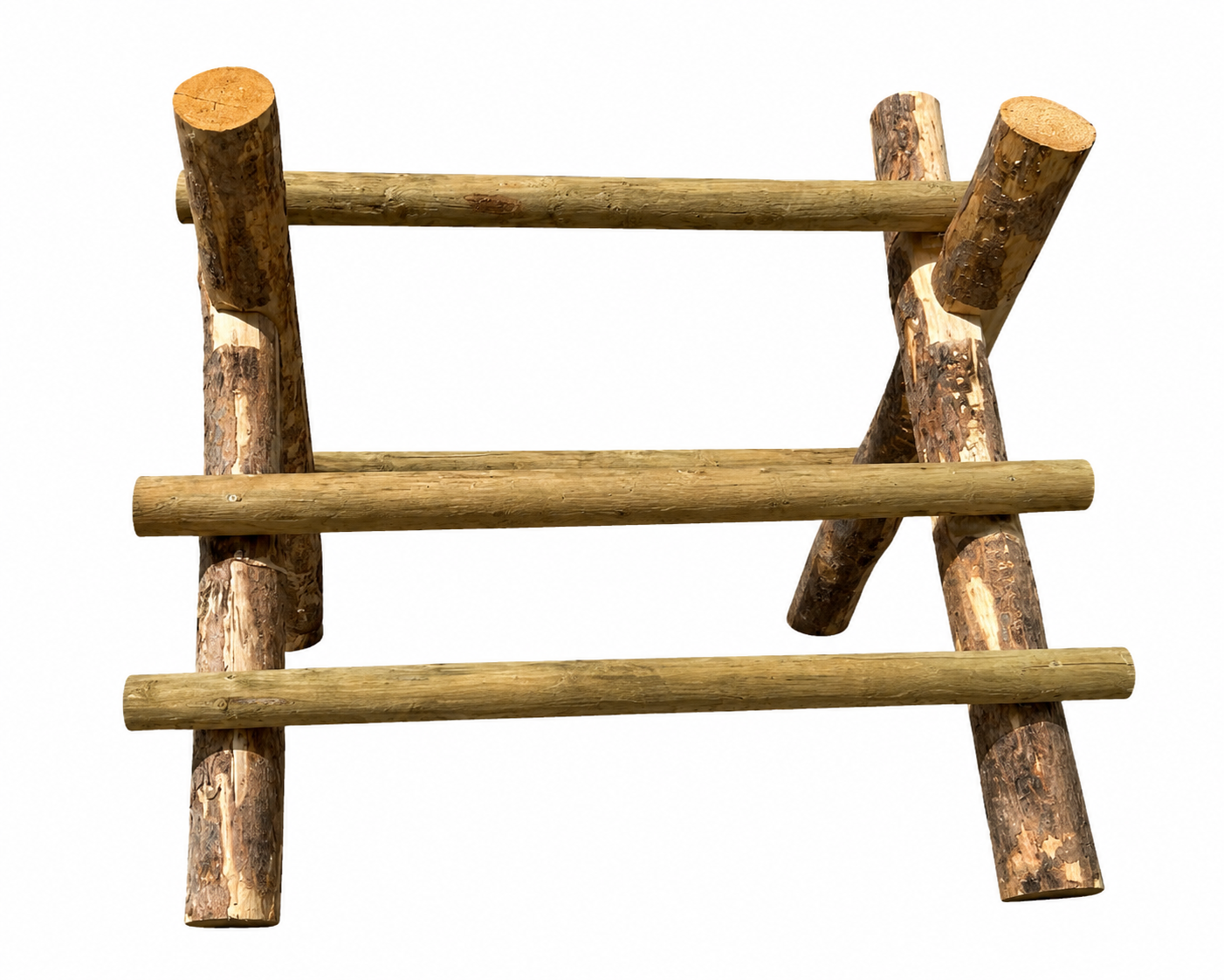 Post and rail fence